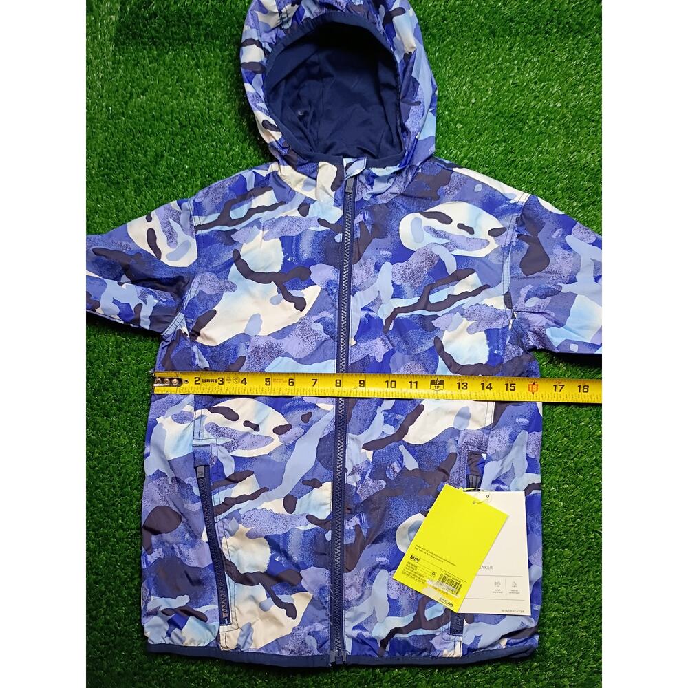 All in Motion Boys' Blue Abstract Camo Windbreaker - NWT med - Picture 5 of 7